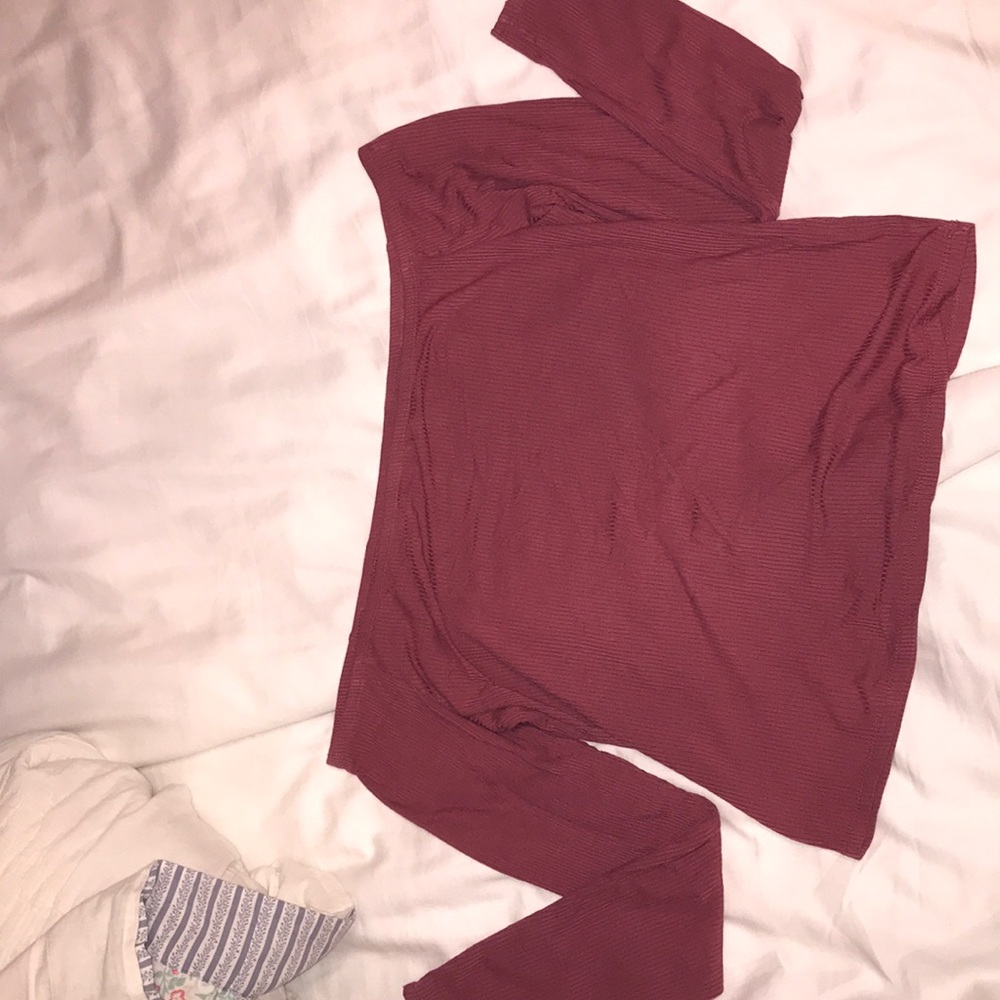 Mauve Arizona shoulder top